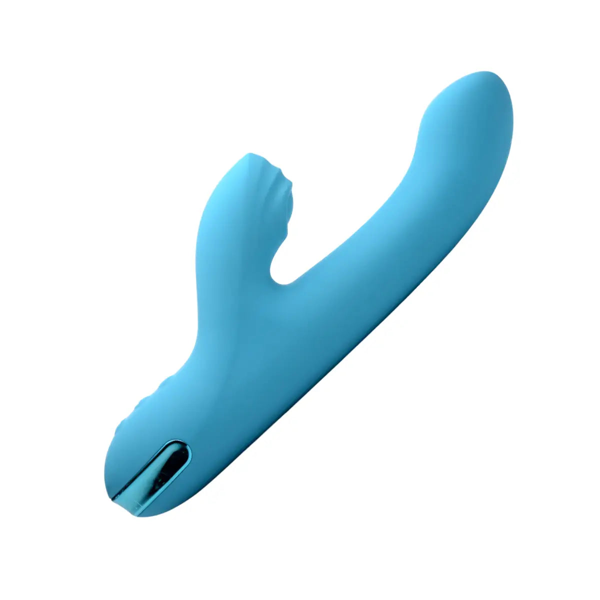5 Star 13X Silicone Pulsing and Vibrating Rabbit - Teal
