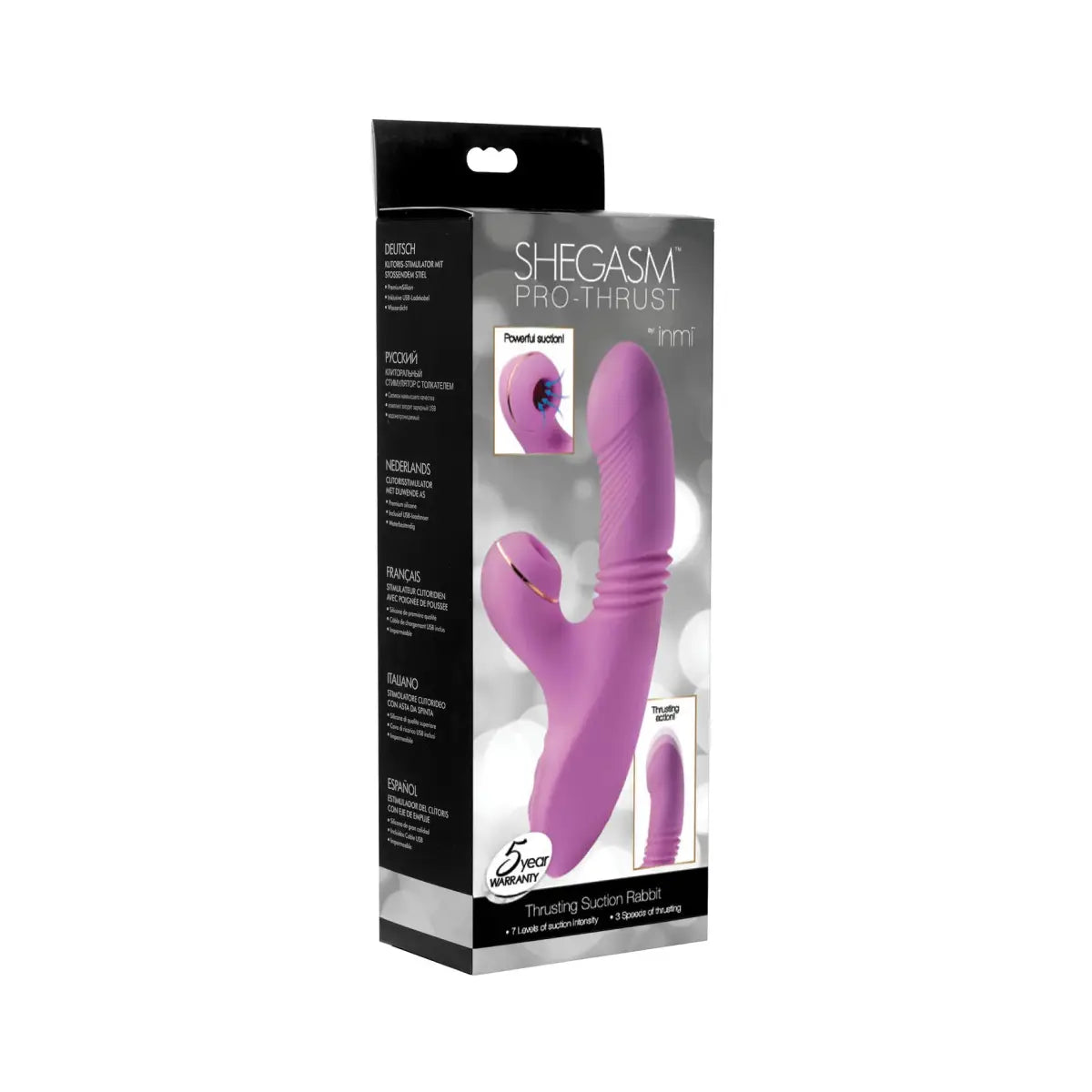 Shegasm Thrusting Suction Rabbit