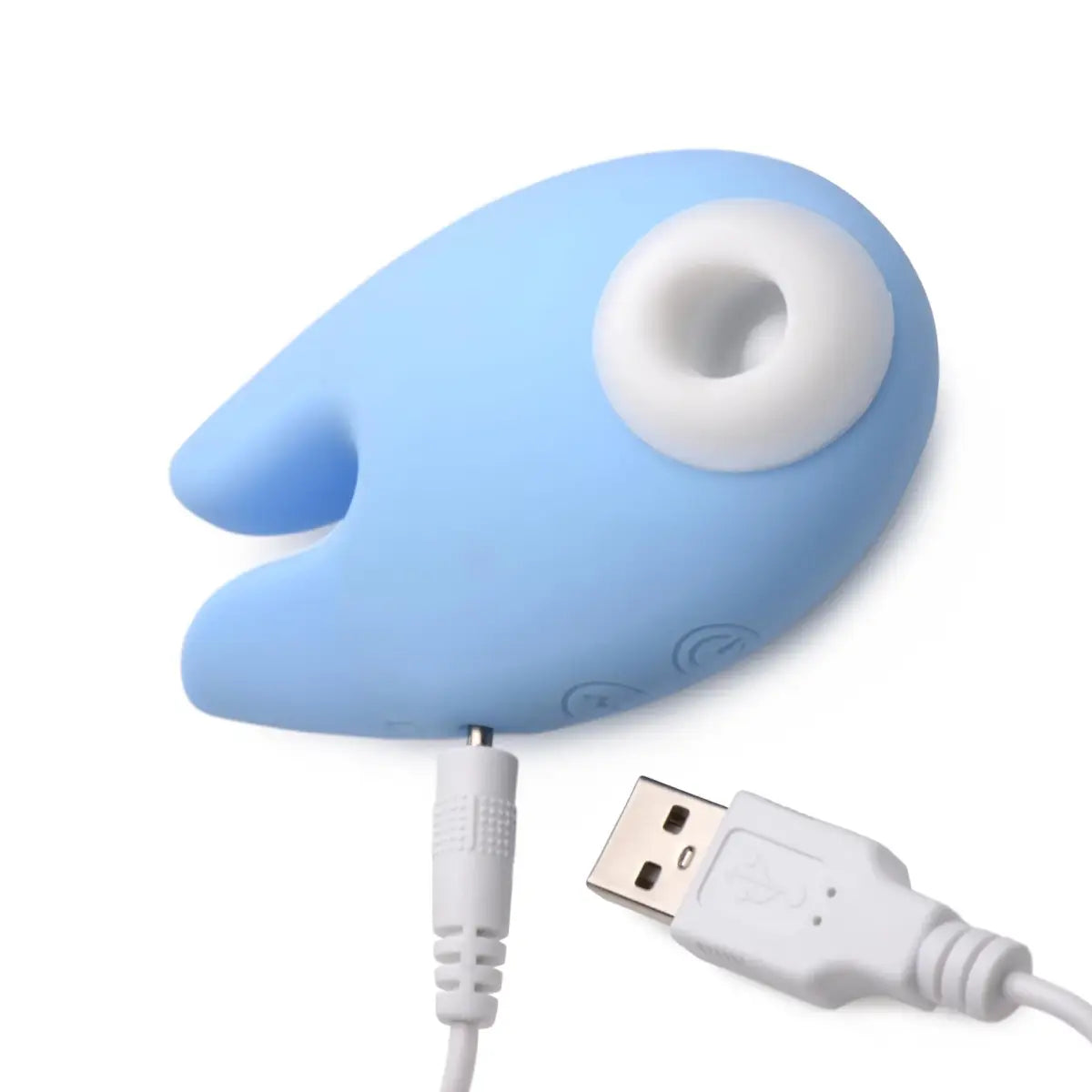 Sucky Bunny Silicone Clitoral Stimulator - Blue