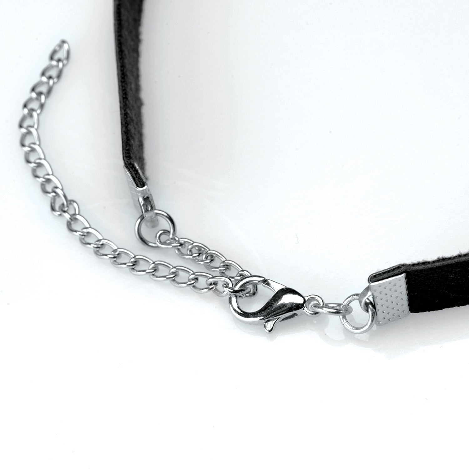 Pet Silver Ring Slim Choker - Lush
