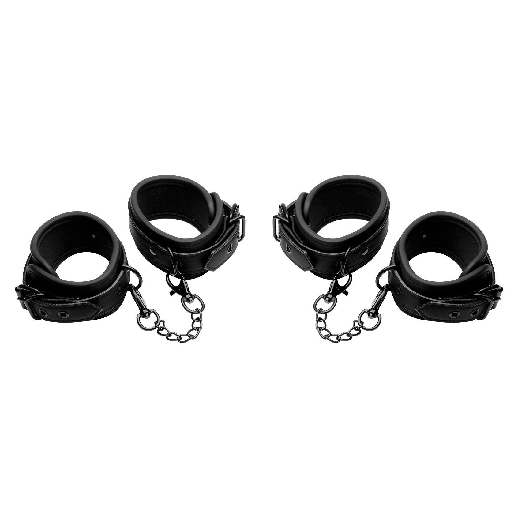 Kinky Comfort Wrist and Ankle Cuff Set
