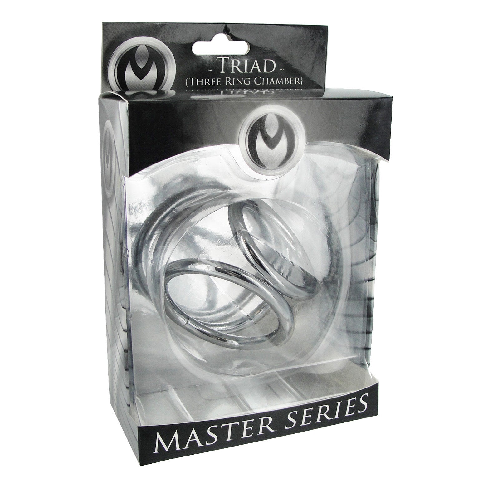 The Triad Chamber Cock and Ball Ring - Adjustable Silicone Enhancement Ring for Men