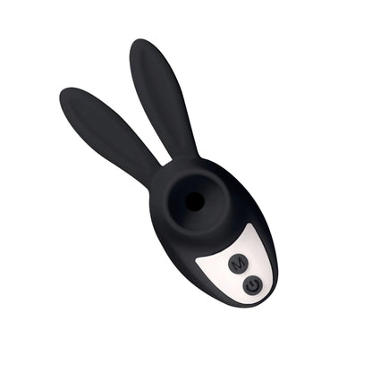 Sucky Bunny Clit Stimulator - Black