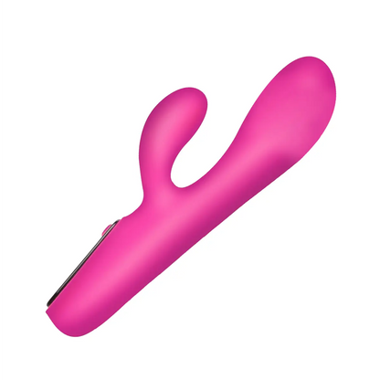 Silicone Rabbit Vibrator with Digital Display