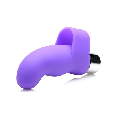 G-Thrill Silicone Finger Vibe - Purple