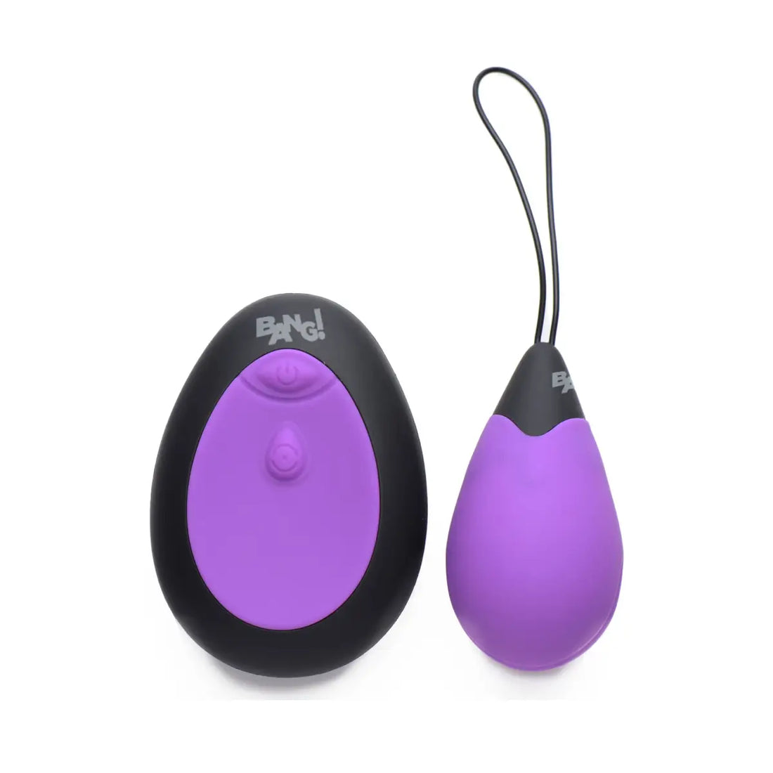 10X Silicone Vibrating Egg - Purple