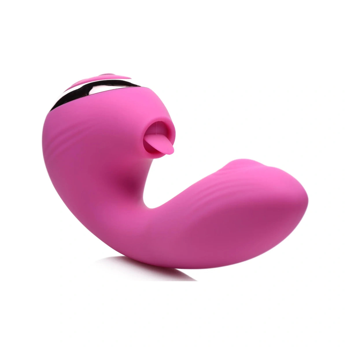 10X Licking G-Throb Rechargeable Silicone Vibrator