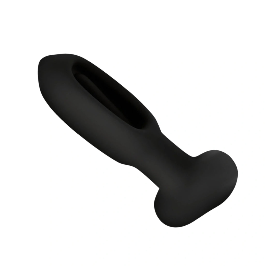 Bum Flick Vibrating and Flicking Silicone Butt Plug with Remote