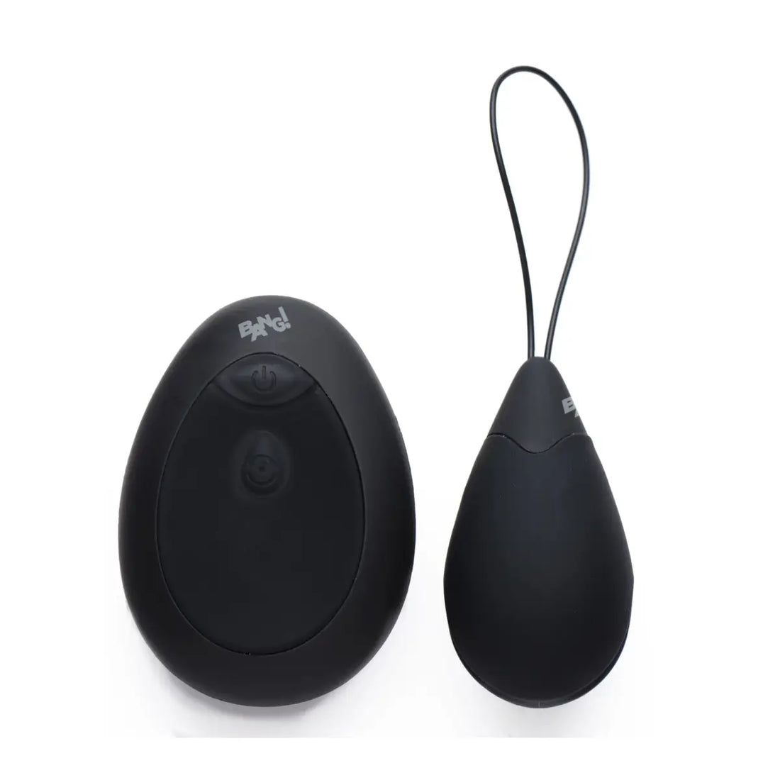 10X Silicone Vibrating Egg - Black