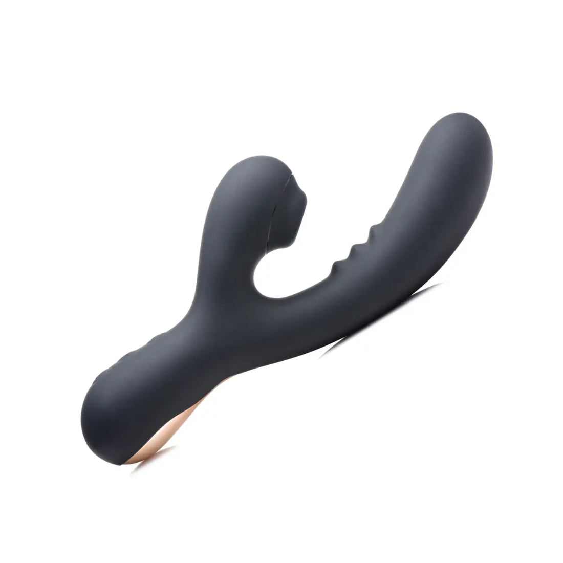 8X Silicone Suction Rabbit - Black