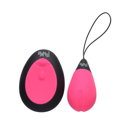 10X Silicone Vibrating Egg - Pink