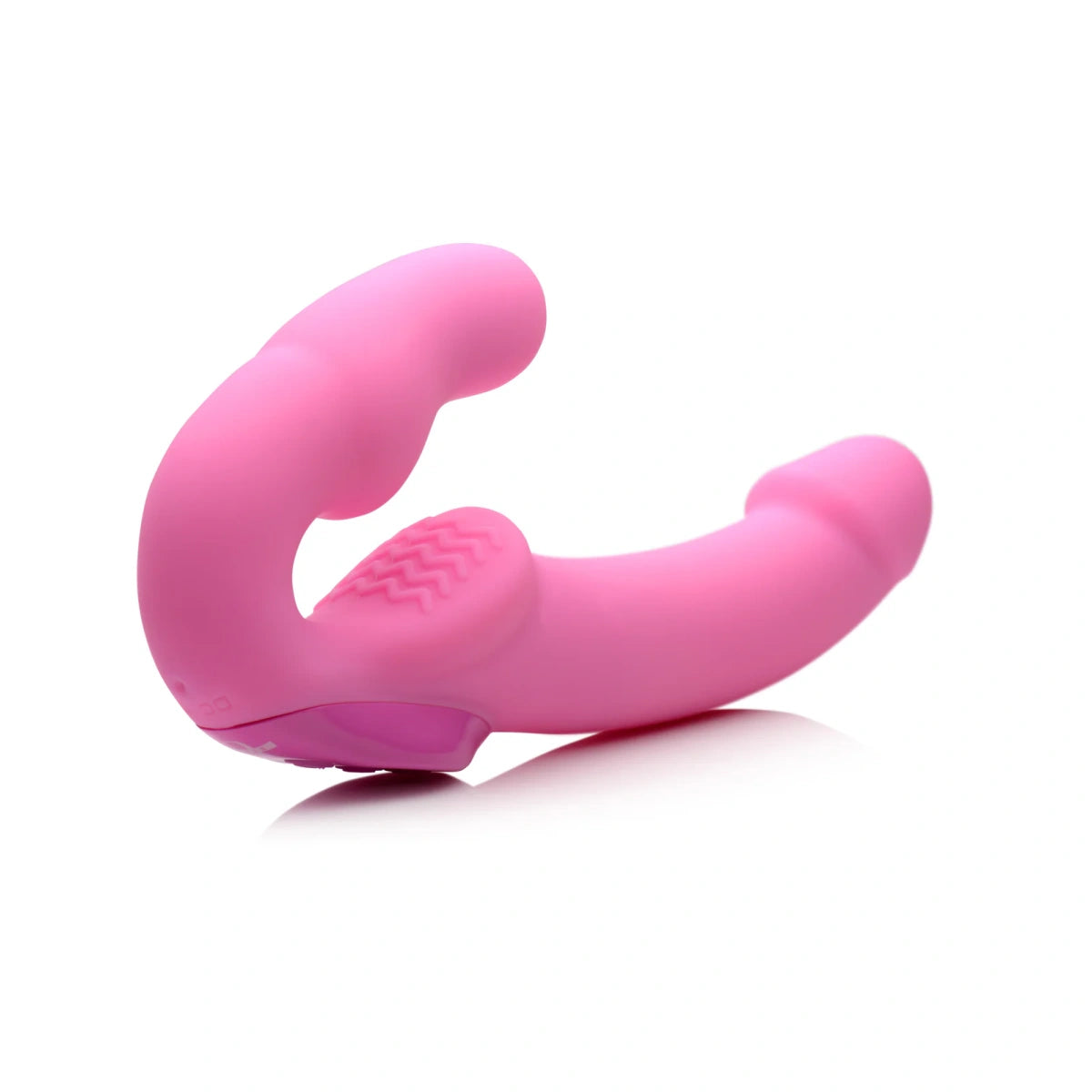 Urge Silicone Strapless Strap On With Remote- Pink