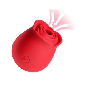 The Perfect Rose Clitoral Stimulator - Red