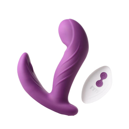 G-Rocker 10X Come Hither Silicone Vibrator with Remote Control