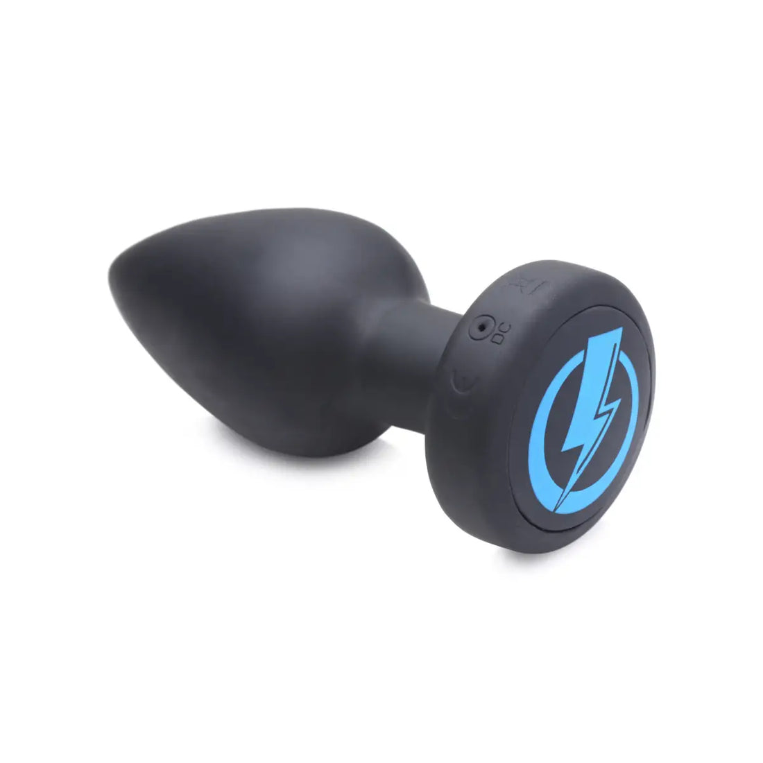 E-Stim Pro Silicone Vibrating Anal Plug with Remote Control