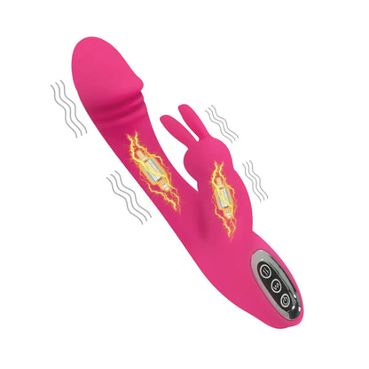 Flutters 10X G-Spot Rabbit Silicone Vibrator