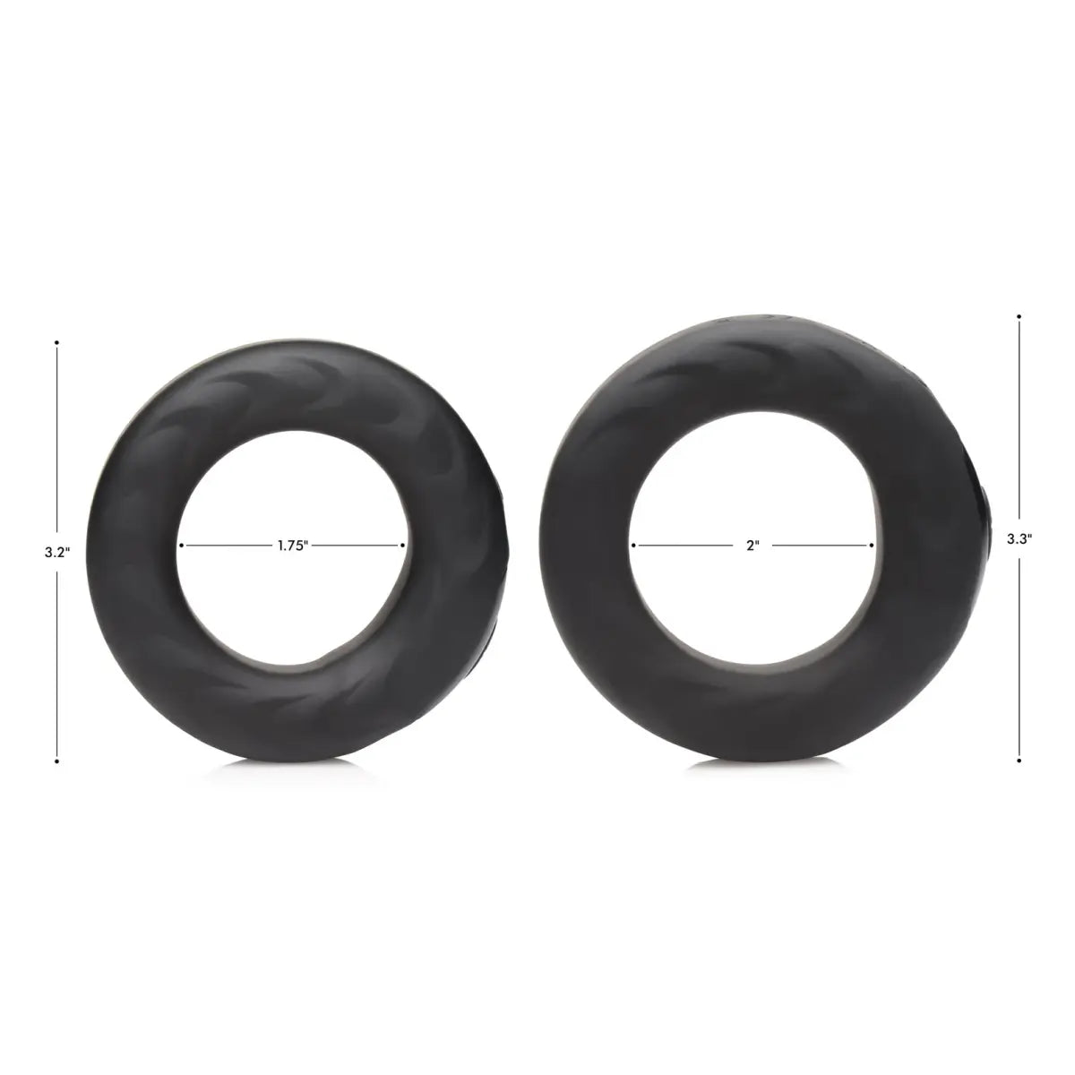 E-Stim Pro Silicone Vibrating Cock Ring - 1.75 Inch