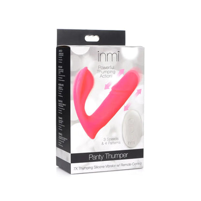 Panty Thumper 7X Thumping Silicone Vibrator with Remote Control