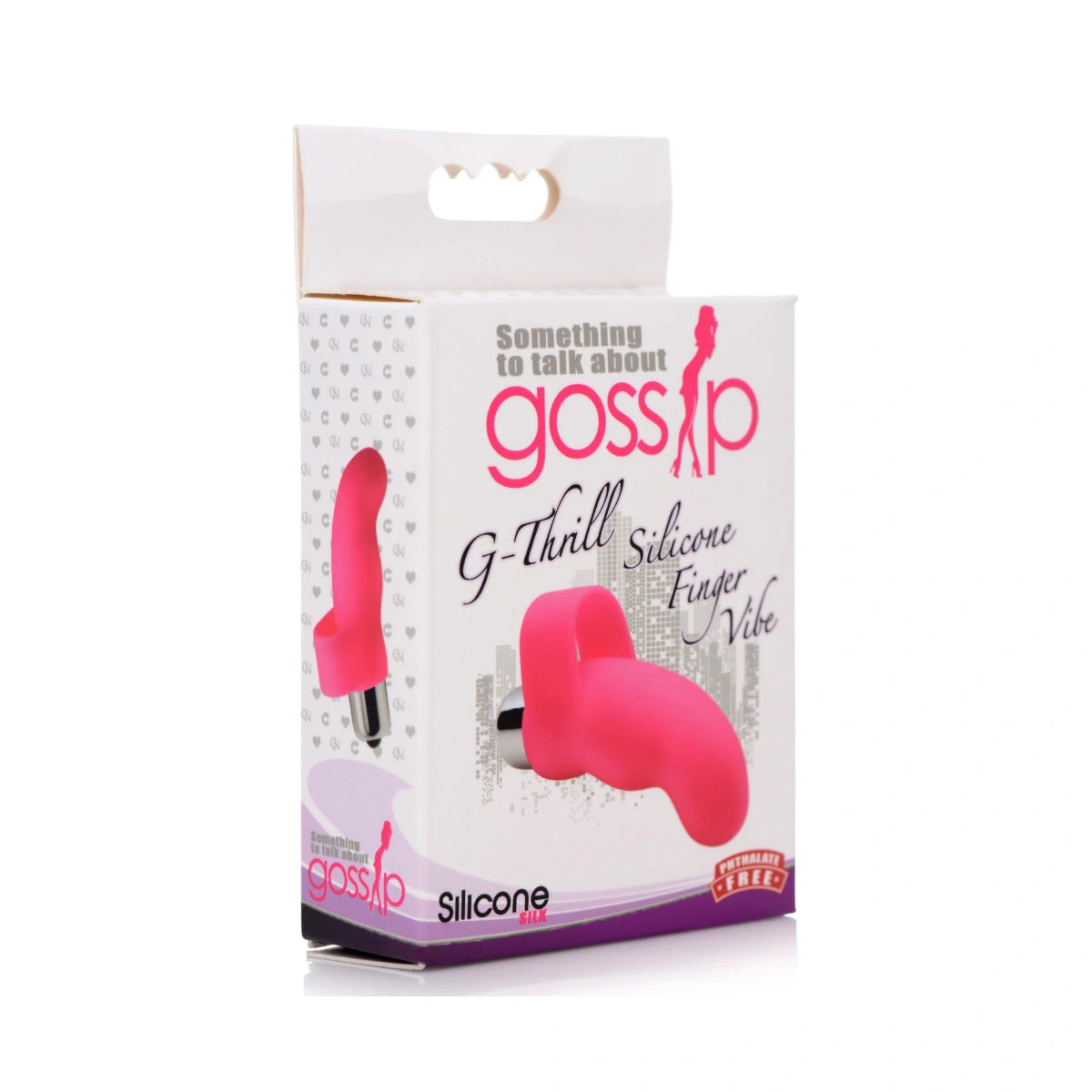 G-Thrill Silicone Finger Vibe - Magenta