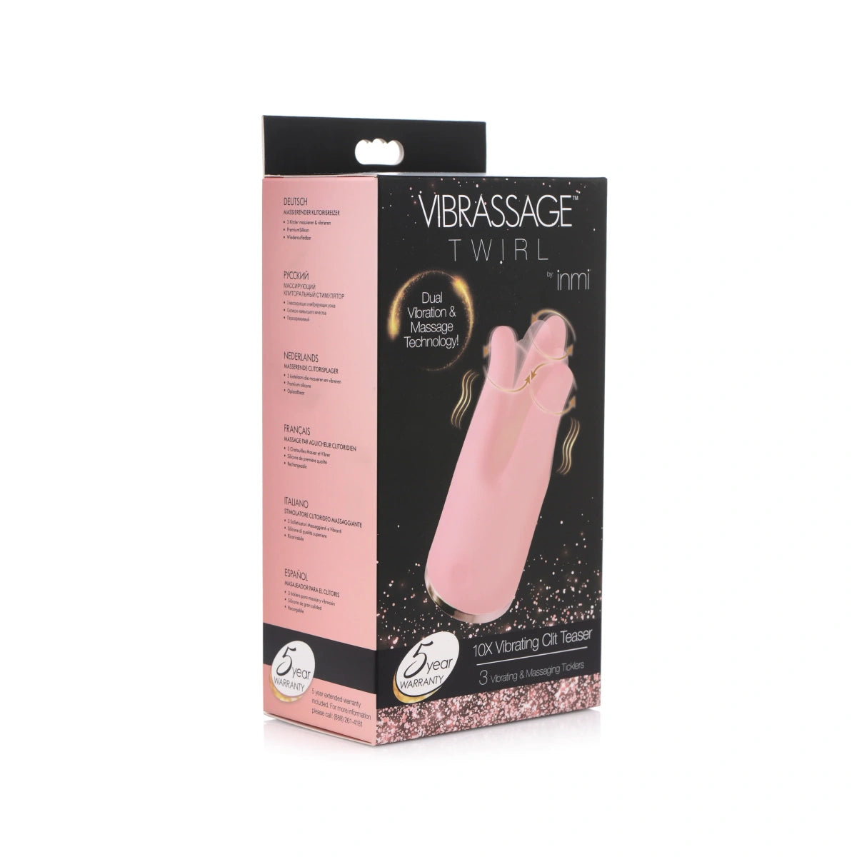 Vibrassage Twirl 10X Vibrating Clit Teaser