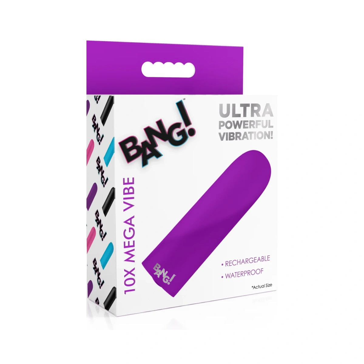 10X Mega Vibrator - Purple