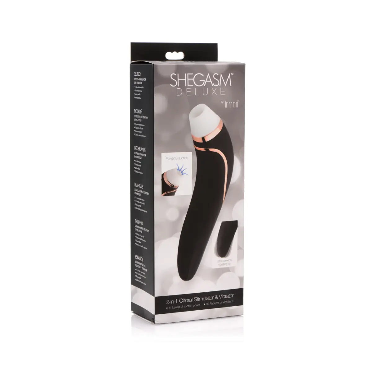 Shegasm Deluxe Clitoral Stimulator and Vibe