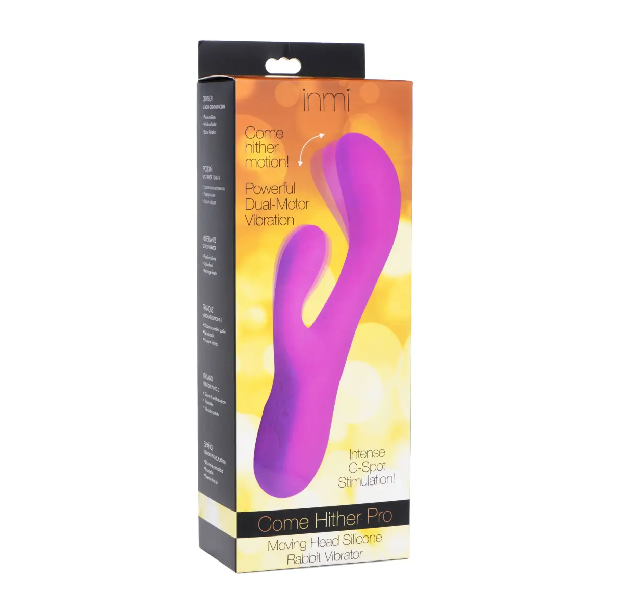 Come Hither Pro Silicone Rabbit Vibrator with Orgasmic Motion