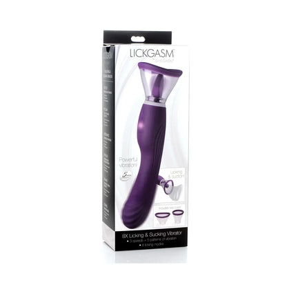 Lickgasm 8X Licking and Sucking Vibrator