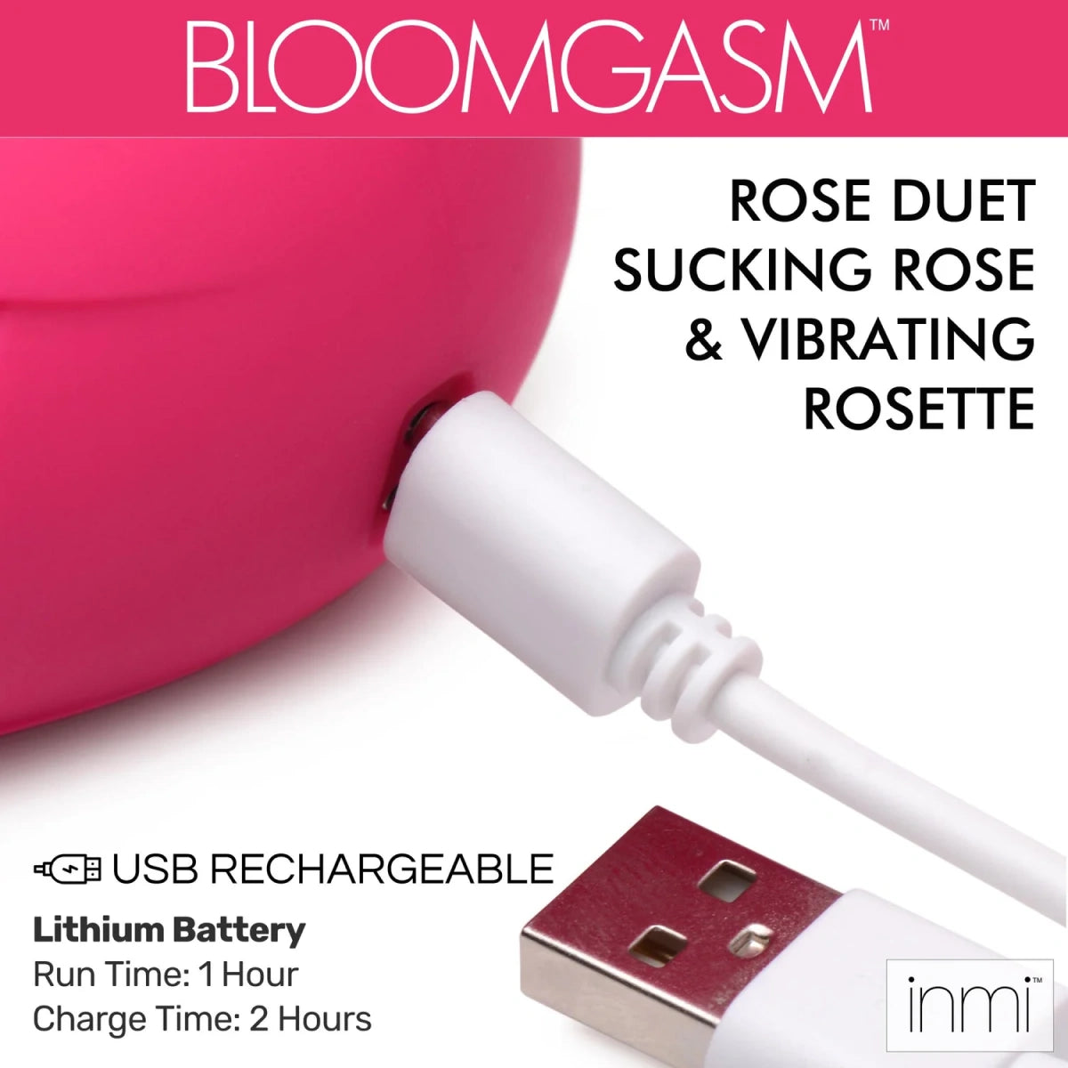 Bloomgasm Rose Duet Sucking Rose and Vibrating Rosette