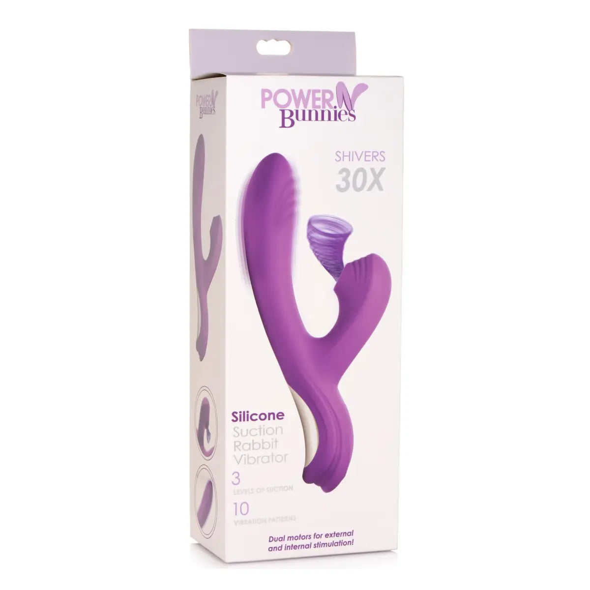 Shivers 30X Silicone Suction Rabbit Vibrator