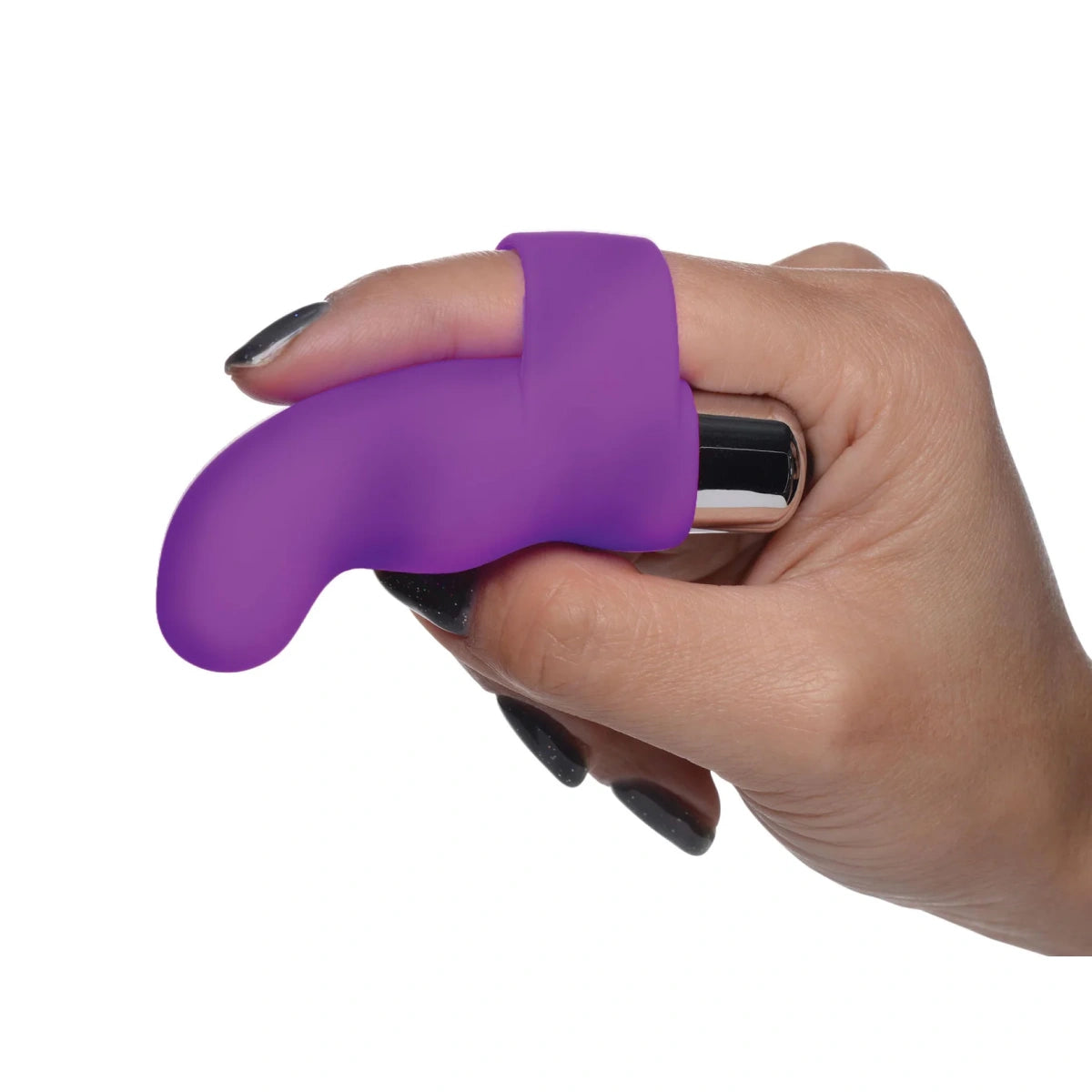 G-Thrill Silicone Finger Vibe - Purple