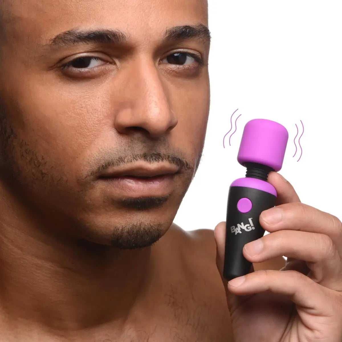 10X Ultra Powerful Silicone Mini Wand - Purple