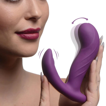 G-Rocker 10X Come Hither Silicone Vibrator with Remote Control