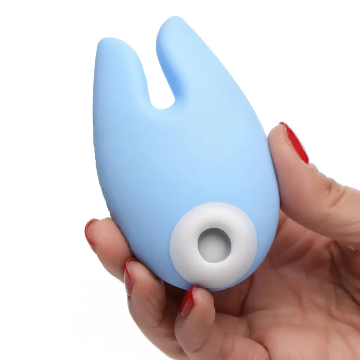 Sucky Bunny Silicone Clitoral  Stimulator - Blue