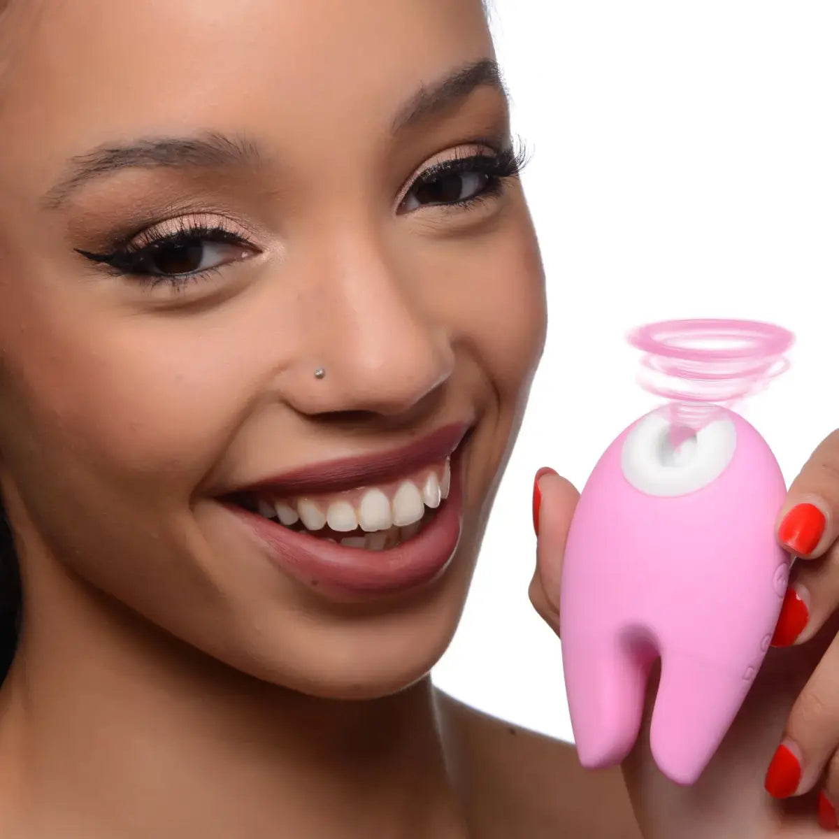 Sucky Bunny Silicone Clitoral  Stimulator - Pink