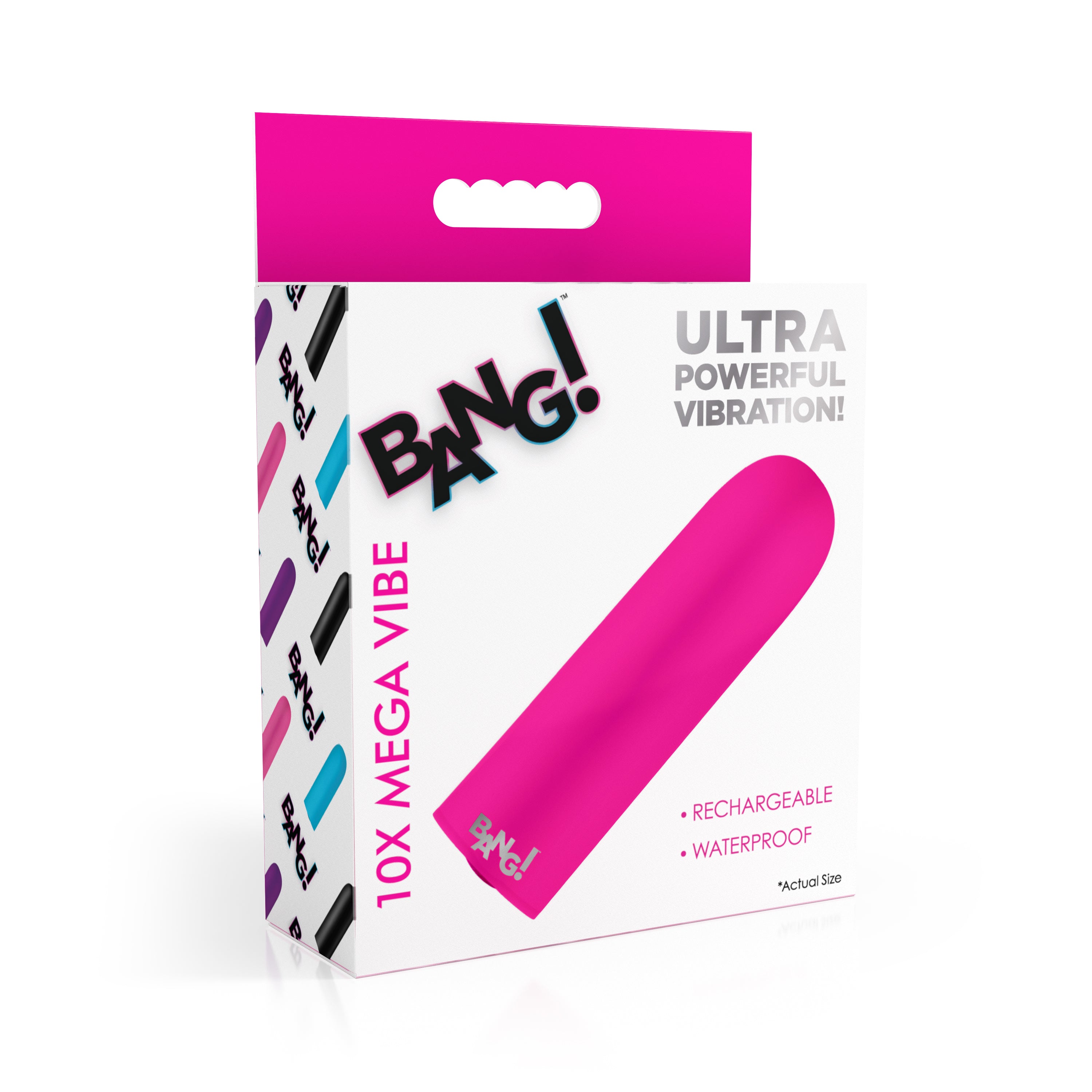 10X Mega Vibrator - Pink