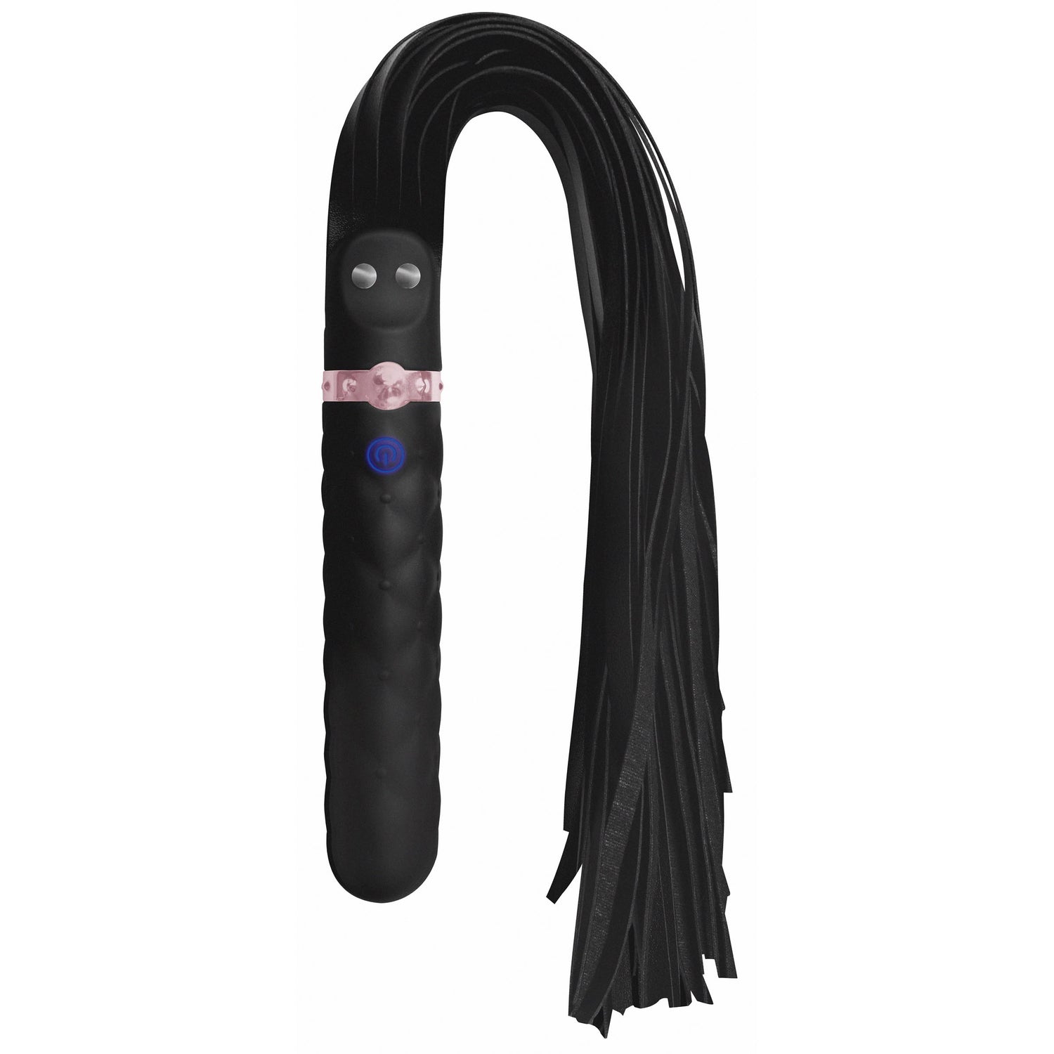 9X Vibrating Silicone Dildo Flogger