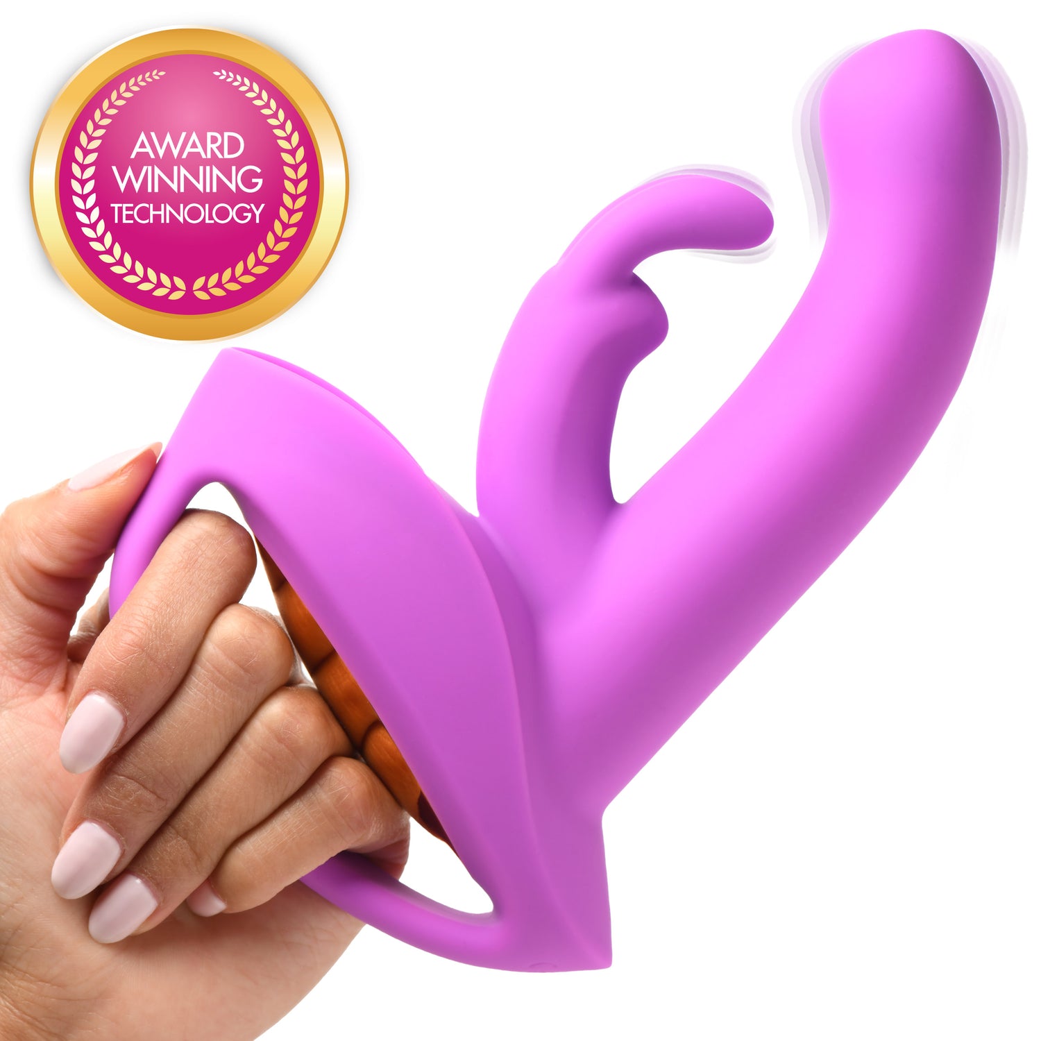 12X Come-Hither Rocker Silicone Vibrator