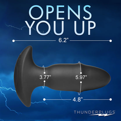 10X Sliding Ring Silicone Missile Plug with Remote