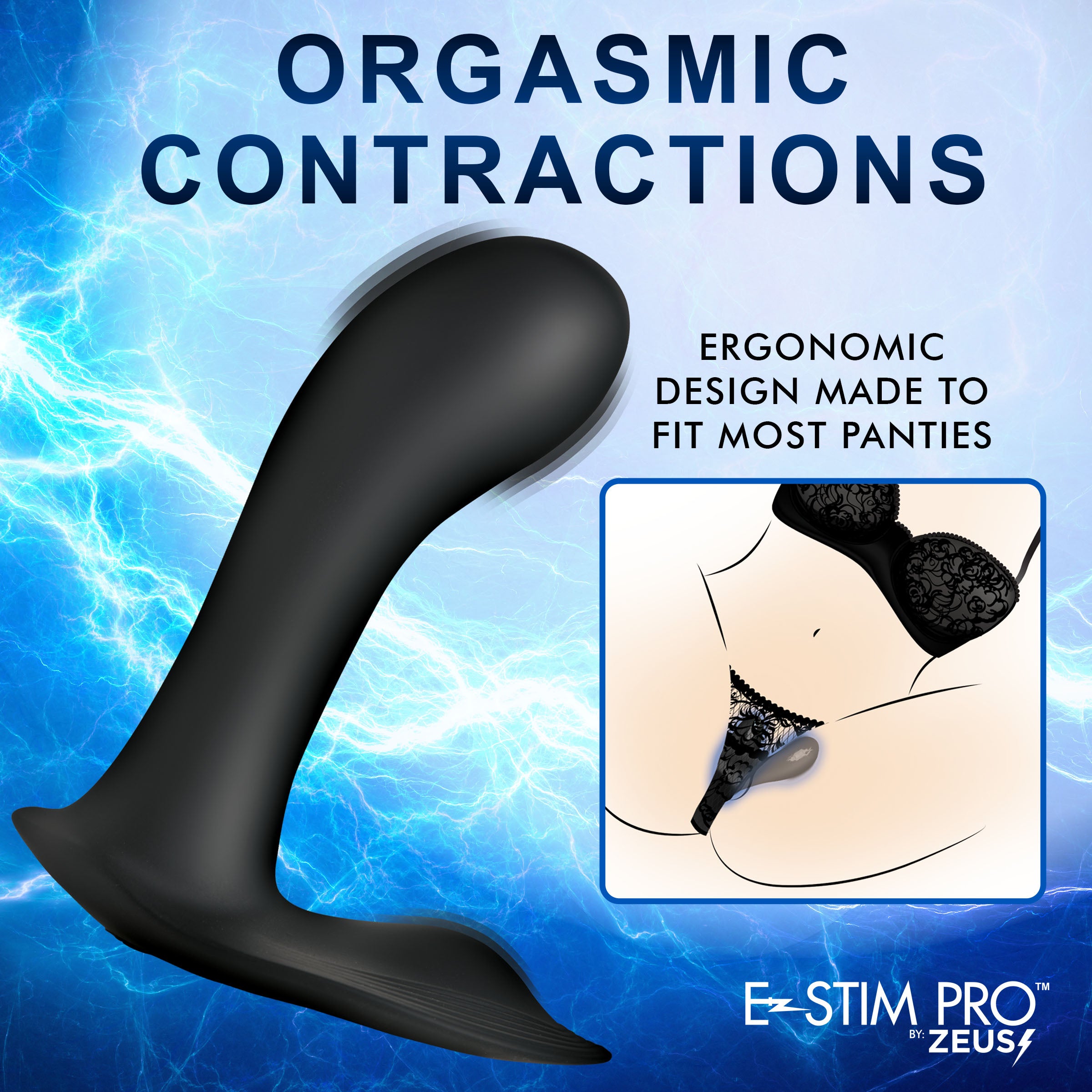 E-Stim G-Spot Silicone Panty Vibe