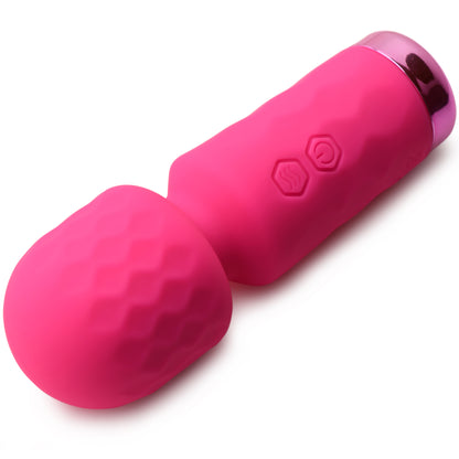 10X Mini Silicone Wand - Pink