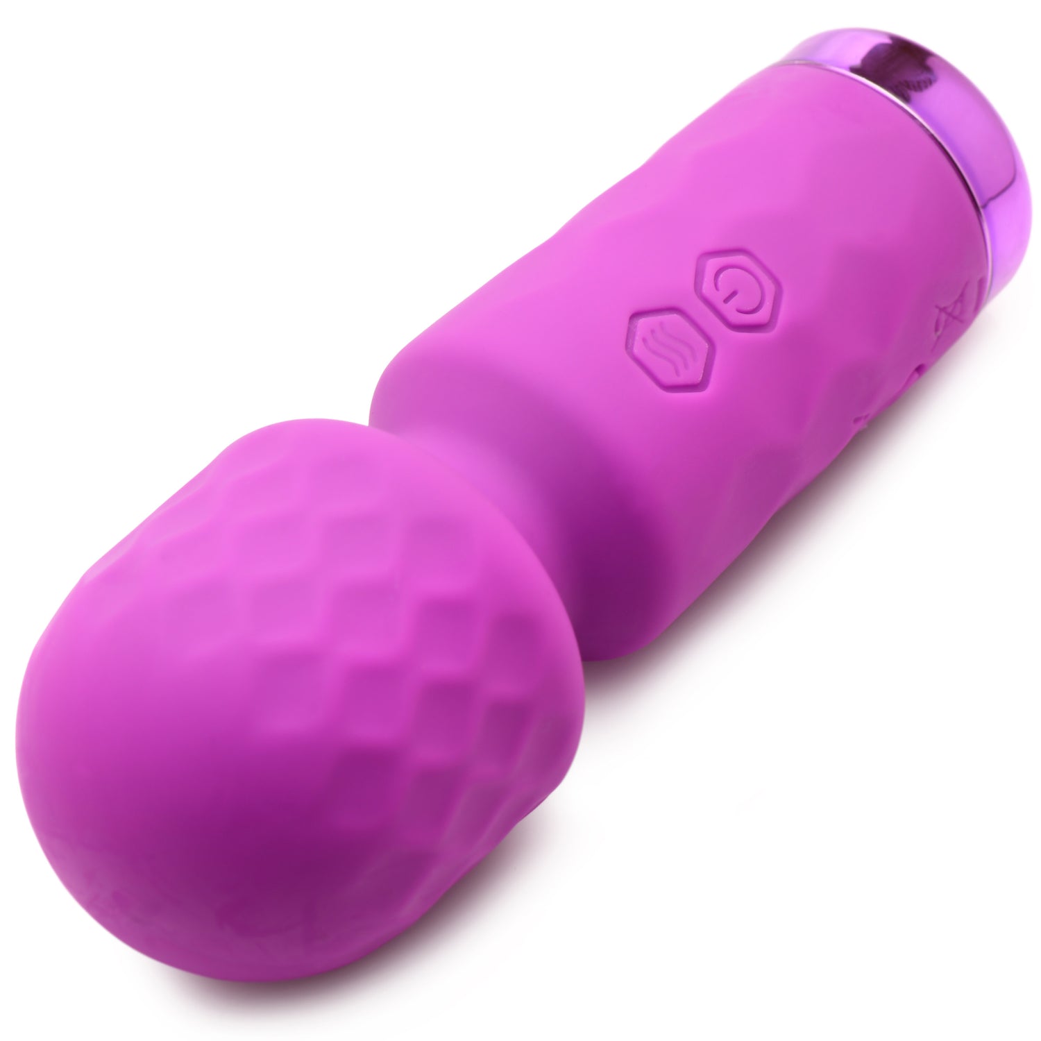 10X Mini Silicone Wand - Purple