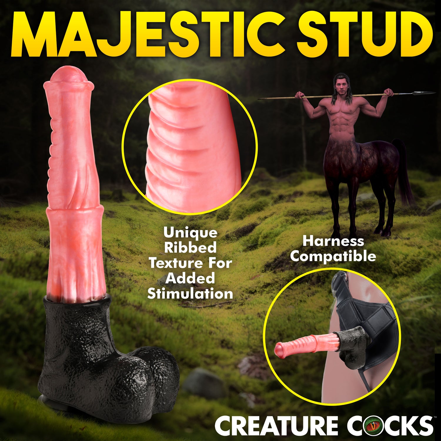 Giant Centaur XL Silicone Dildo