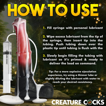 Centaur Explosion Squirting Silicone Dildo