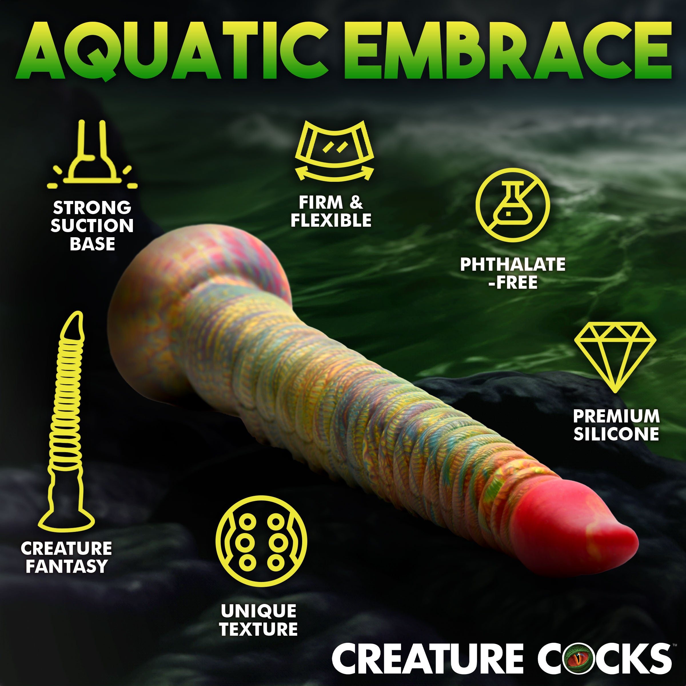 Tenta-Dick Tentacle Silicone Dildo