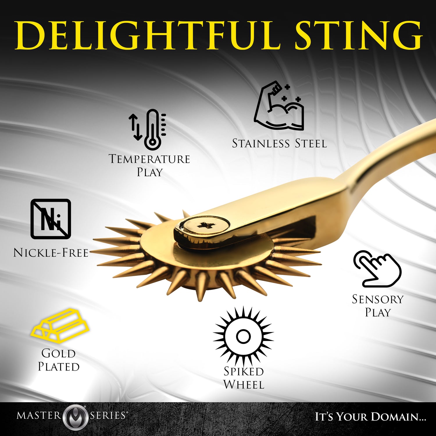 Gold Sensation Wartenberg Wheel