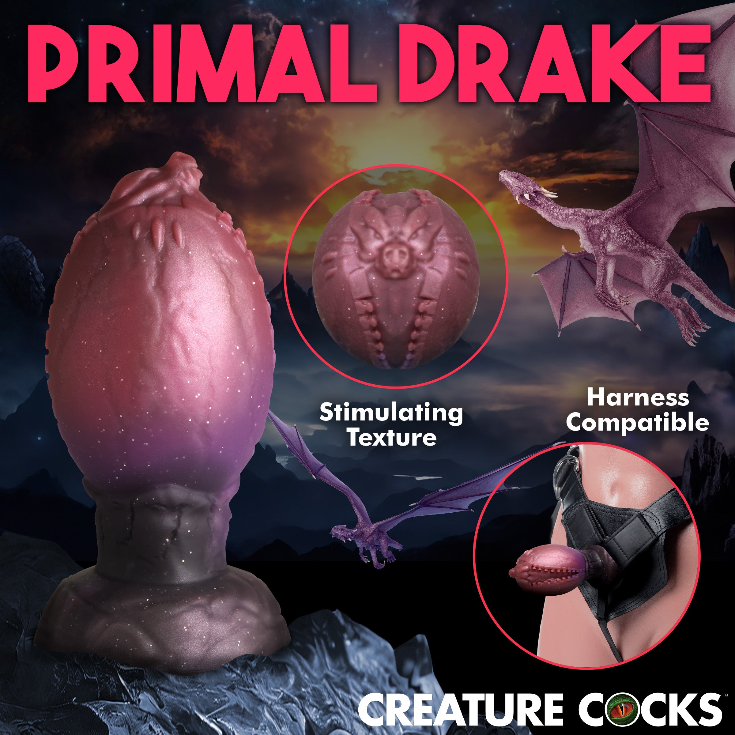 Dragon Hatch Silicone Egg - Large