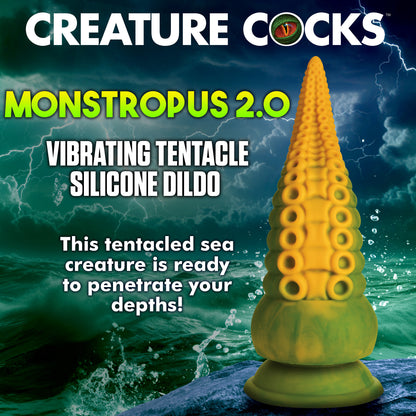 Monstropus 2.0 Vibrating Tentacle Silicone Dildo