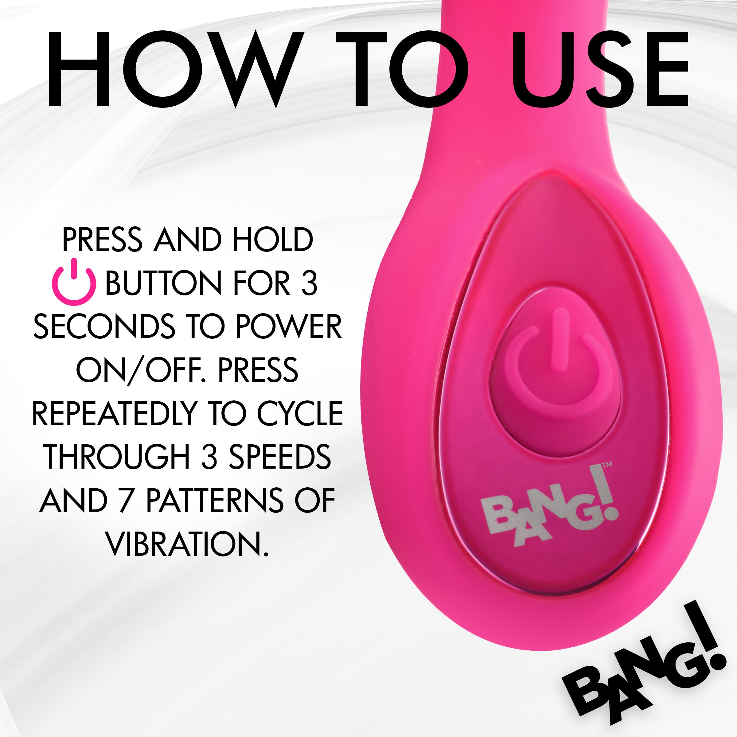 G-Spot Silicone Vibrator - Pink