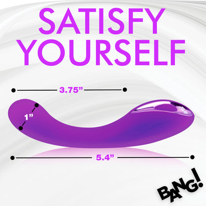 G-Spot Silicone Vibrator - Purple